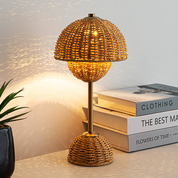 Bamboo LED Table Lamp with USB Power – Eco-Friendly Bedside and Desk Lamp for Bedroom Ambiance 5