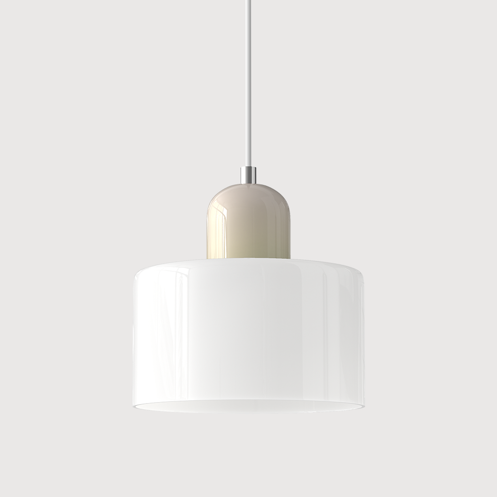 Bauhaus Pendant Light | Geometric Glass Pendant Lighting | Modern Ceiling Light Fixture | Stylish Hanging Lights | Creative LED Pendant Lamp 16