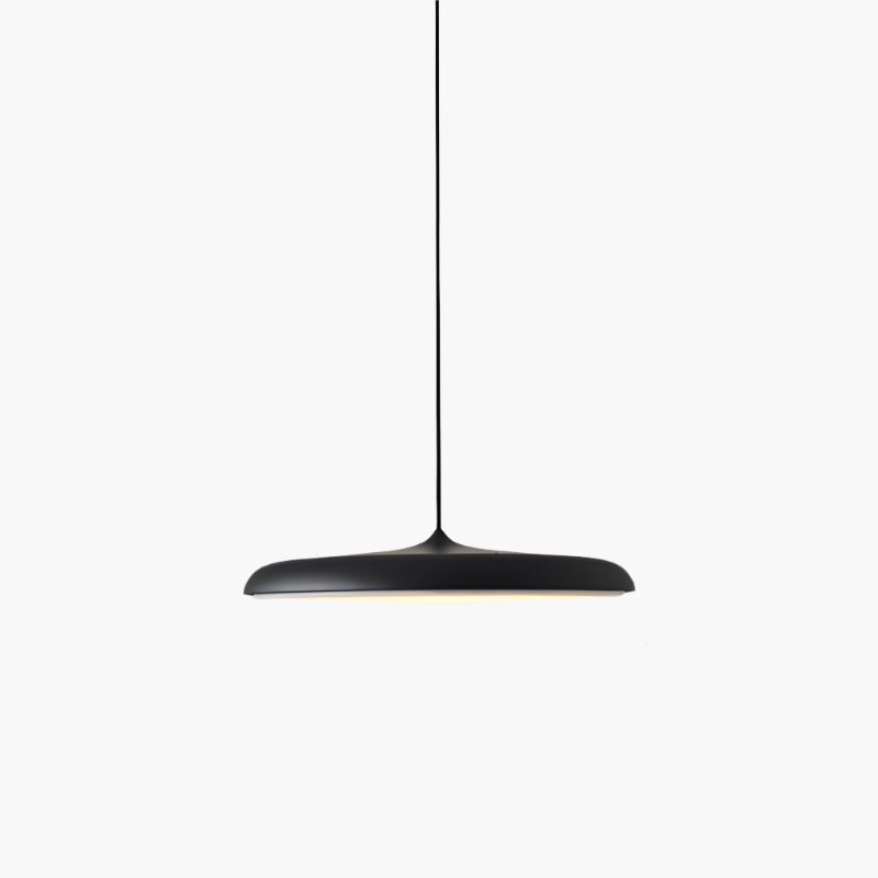 Black Pendant Light | Modern Kitchen Pendant Lighting | Minimalist LED Ceiling Fixture | Elegant Scandinavian Pendant | Stylish Home Lighting 13