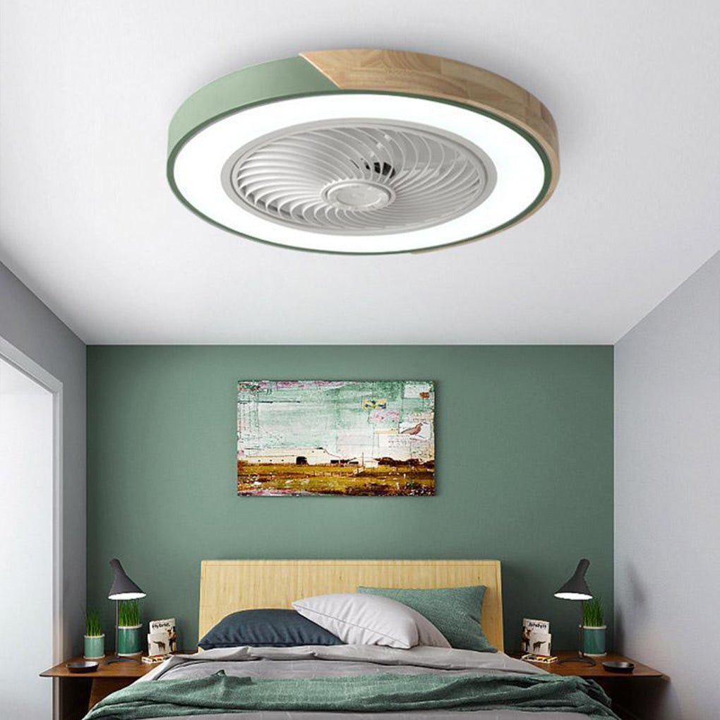 Bladeless Ceiling Fan with Lights | Modern Ceiling Fans with Remote | Integrated LED Ceiling Light | Quiet Operation Ceiling Fan | Stylish Home Lighting Solution 2