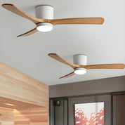Ceiling Fan with Lights and Remote | Modern Ceiling Fan | Energy-Efficient LED Fixture | Stylish Fan with Light | Natural Wood Blade Ceiling Light for Home 4