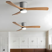 Ceiling Fan with Lights and Remote | Modern Ceiling Fan | Energy-Efficient LED Fixture | Stylish Fan with Light | Natural Wood Blade Ceiling Light for Home 5