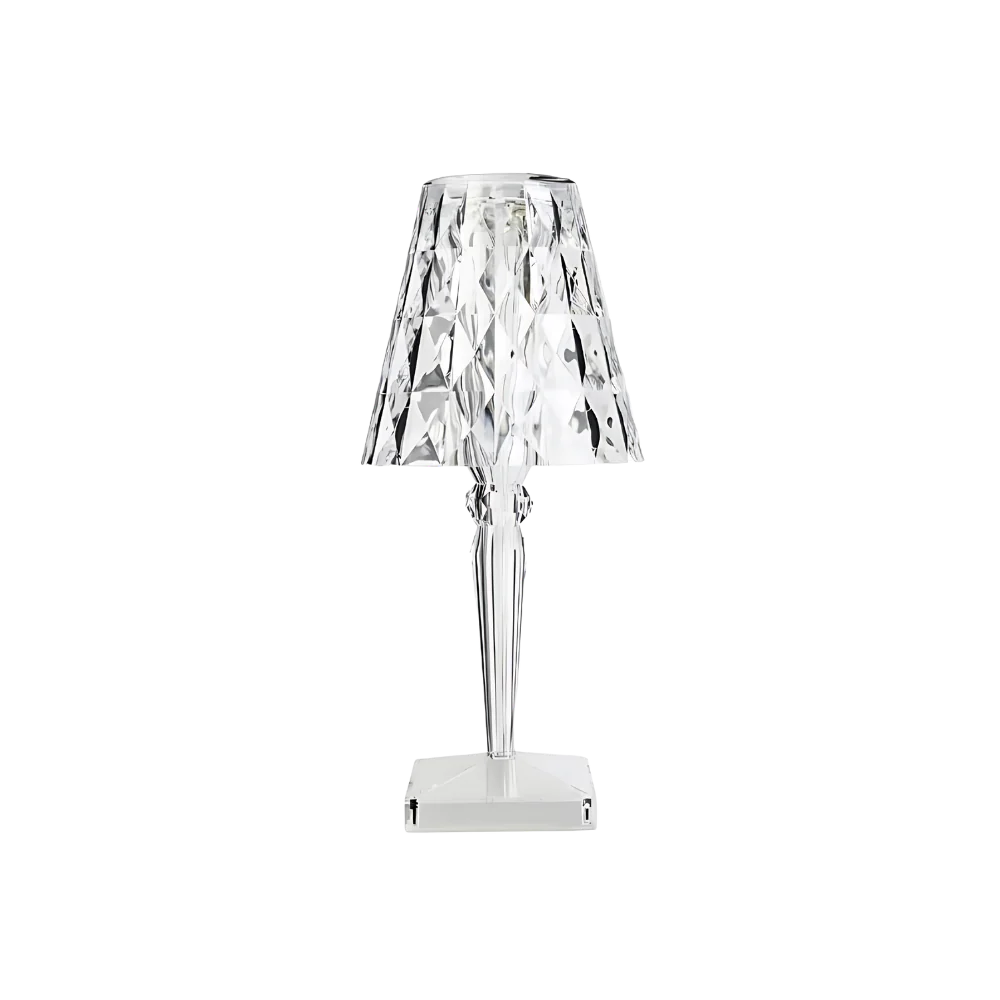 Elegant Table Lamp for Living Room | Dimmable Bedside Table Lamp | Portable Battery Operated Light | Sophisticated Bedroom Lighting | Golden Honey Ray Table Light 9