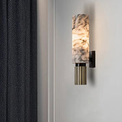 Elegant Wall Sconce Lighting | Modern Marble Wall Lamp | Luxury LED Wall Lights | Chic Wall Sconces for Home | Premium Marble Wall Fixture 3