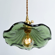 Hibiscus Flower Pendant Light – Elegant Glass Lamp with Adjustable Hanging Length 6
