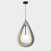Japandi Pendant Light | Modern Kitchen Pendant Lighting | Elegant Hanging Lights | Minimalist Oval LED Fixture | Stylish Pendant Light for Home 7