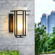 Linden Outdoor Wall Lamp – Elegant Iron Exterior Wall Light with LED Compatibility, Moisture Resistant for Outdoor Use 0