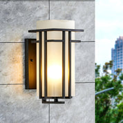 Linden Outdoor Wall Lamp – Elegant Iron Exterior Wall Light with LED Compatibility, Moisture Resistant for Outdoor Use 1