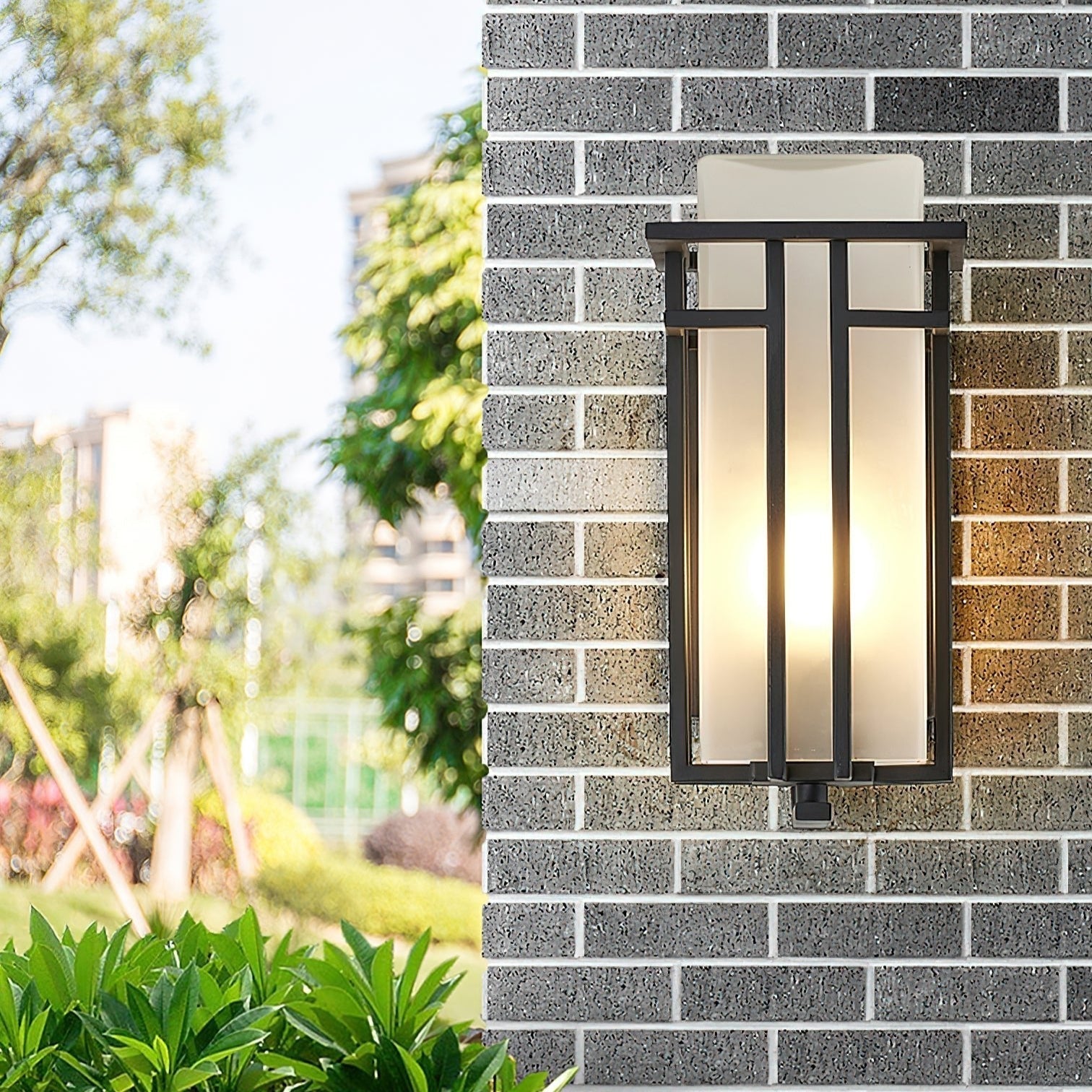 Linden Outdoor Wall Lamp – Elegant Iron Exterior Wall Light with LED Compatibility, Moisture Resistant for Outdoor Use 3
