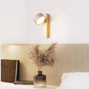 Minimalist Wall Lamp | Off-White Wall Sconce | LED Wall Lights Indoor | Elegant Travertine Lighting | Wabi Sabi Wall Lamp for Home 3