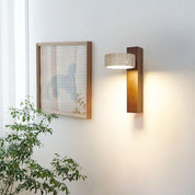 Minimalist Wall Lamp | Off-White Wall Sconce | LED Wall Lights Indoor | Elegant Travertine Lighting | Wabi Sabi Wall Lamp for Home 4