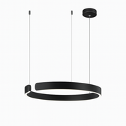 Modern Black Pendant Light | Kitchen Island Lighting Fixture | Adjustable Ceiling Lamp | Sleek LED Pendant Lighting | Contemporary Pendant Light for Home 8