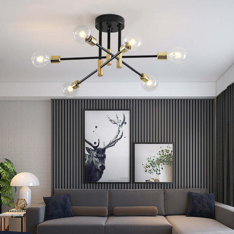 Modern Flush Mount Ceiling Light | LED Ceiling Light Fixture | Stylish Ceiling Light | Energy-Efficient Ceiling Lamp | Contemporary Lighting for Home 4
