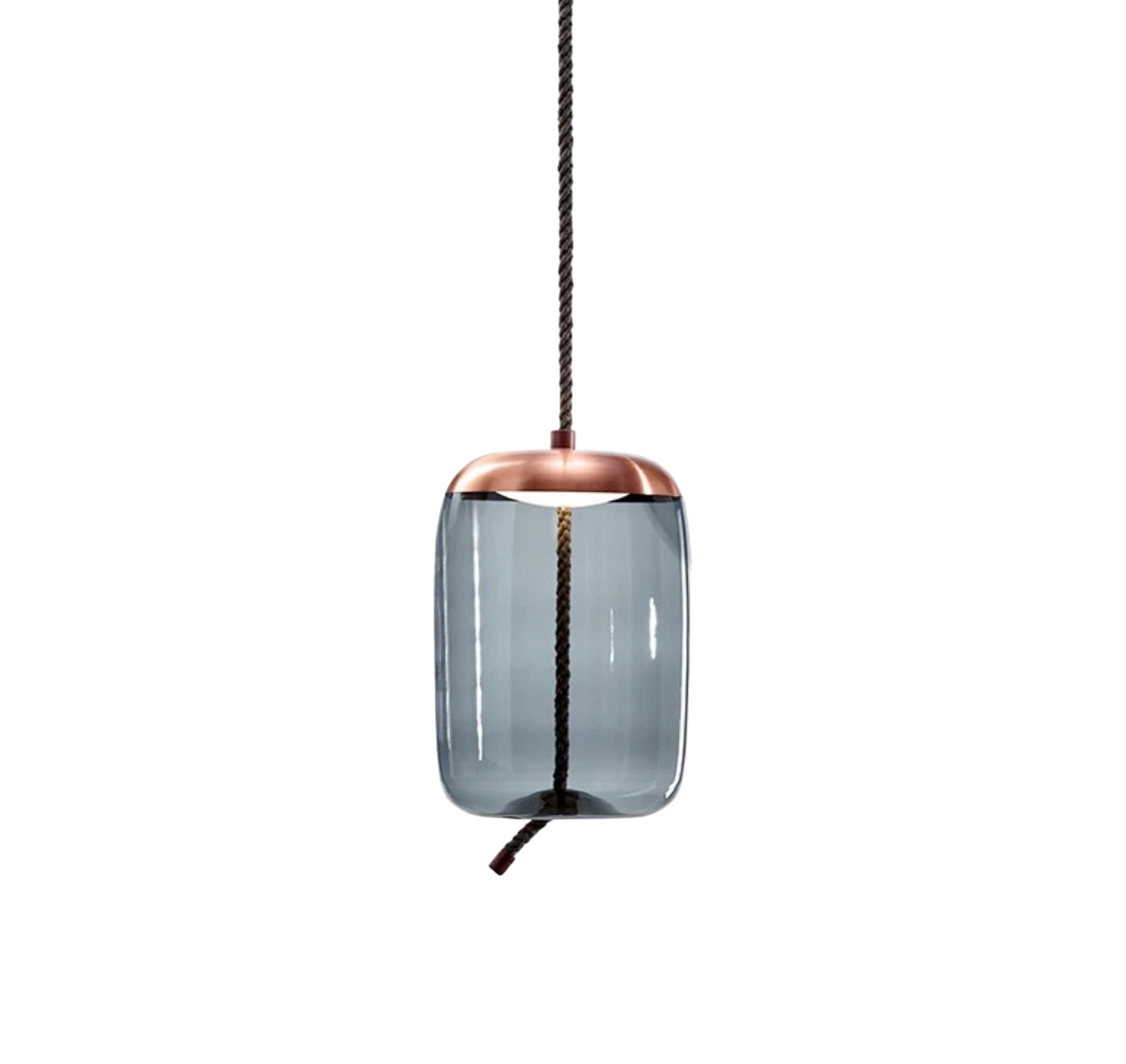Modern Glass Pendant Light | Adjustable Kitchen Pendant Lighting | Elegant Hanging Fixture | Vintage Style Ceiling Lamp | Hempoiré Rose Gold Pendant Light 5