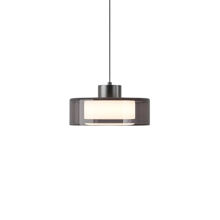 Modern Glass Pendant Light | Adjustable Kitchen Pendant Lighting | Elegant Hanging Lights | Minimalist Ceiling Fixture | Italian Pendant Lamp for Dining Room 0