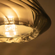 Modern Glass Pendant Light | Artistic Kitchen Pendant Lighting | Spiral Ceiling Fixture | Unique Hanging Light | Glim Creative Starry Sky Pendant 6