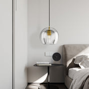 Modern Glass Pendant Light | Kitchen Island Lighting Fixture | Elegant Pendant Lighting for Kitchen Island | Minimalist Glass Pendant Lights | Hira Pendant Light for Dining Area 5