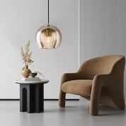 Modern Glass Pendant Light | Kitchen Island Lighting Fixture | Elegant Pendant Lighting for Kitchen Island | Minimalist Glass Pendant Lights | Hira Pendant Light for Dining Area 6