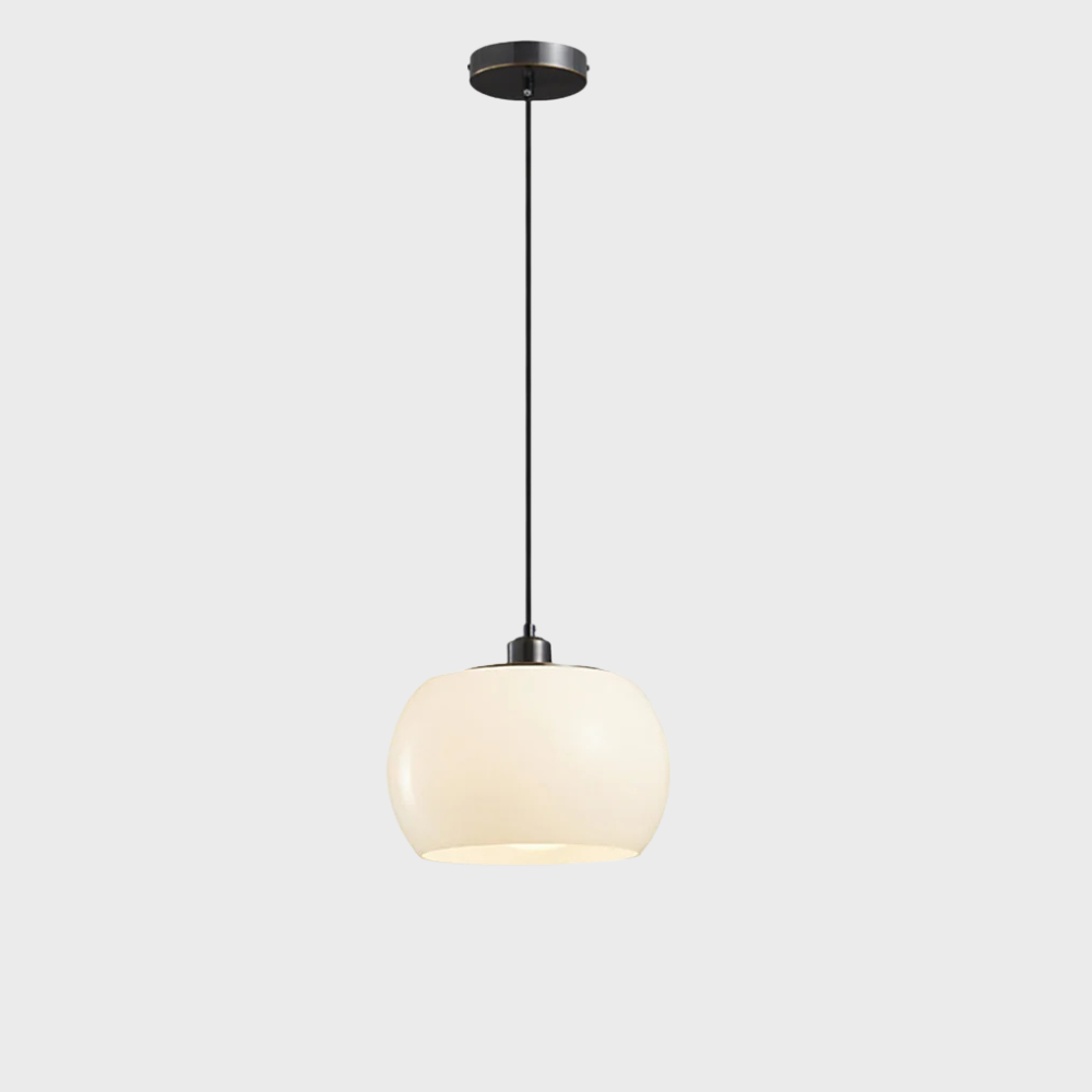 Modern Glass Pendant Lighting | Minimalist Hanging Lights | Adjustable Kitchen Pendant Lamp | Elegant Ceiling Fixture | Contemporary Pendant Light for Home 4