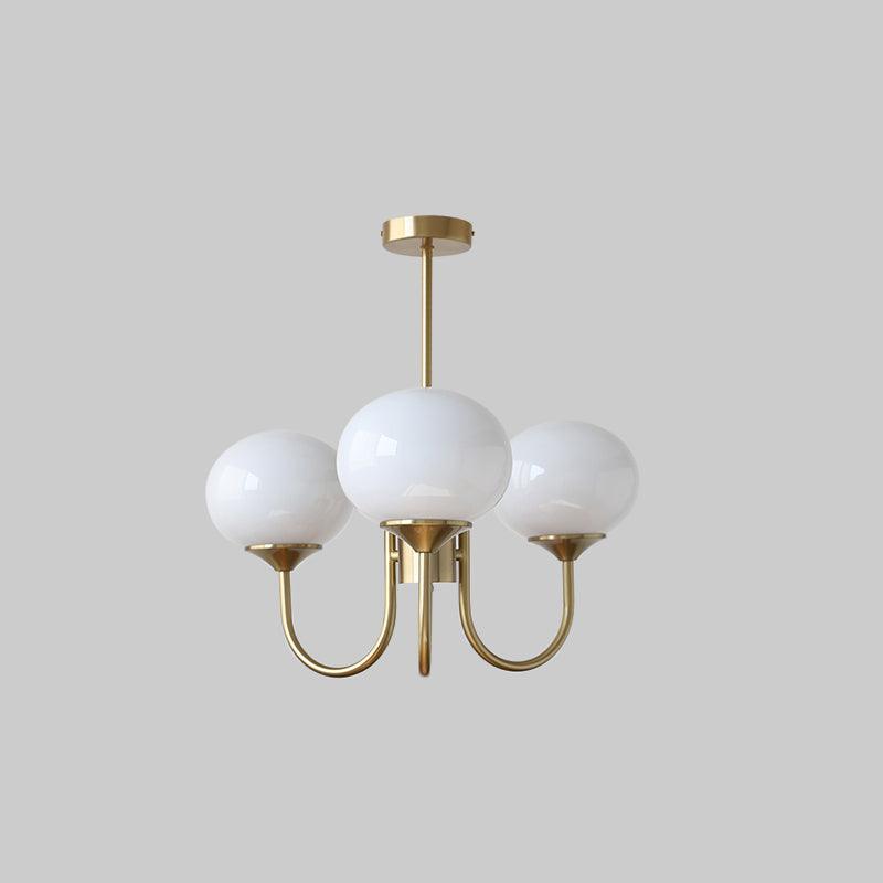 Modern Gold Chandelier | Elegant Ceiling Light Fixture | Stylish Hanging Light | Chic Indoor Lighting | Pink and Gold Chandelier for Home 12