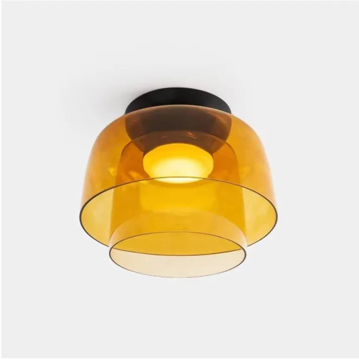 Modern Medieval Ceiling Lamp | Elegant Glass Ceiling Light | Stylish Dining Room Light Fixture | Glass Pendant Lights | Designer Nordic Ceiling Fixture 14
