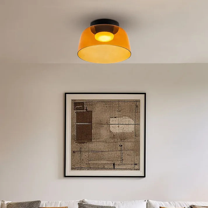 Modern Medieval Ceiling Lamp | Elegant Glass Ceiling Light | Stylish Dining Room Light Fixture | Glass Pendant Lights | Designer Nordic Ceiling Fixture 3