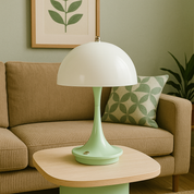 Modern Mushroom Table Lamp | Cordless LED Accent Light | Battery Operated Lamp | Vintage Inspired Table Light | Stylish Home Decor Lamp 6