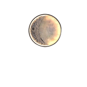 Modern Outdoor Wall Light - Moon Shape LED Lantern, IP65 Waterproof Stainless Steel for Garden and Exterior Use 6