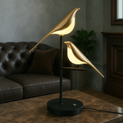 Modern Table Lamp | Elegant Bedside Lamps | LED Light Fixture | Stylish Bedroom Lamp | MrBird Table Lamp for Home 3