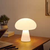 Modern Table Lamp | Vintage Bedside Lamps | LED Desk Lamp | Stylish Table Lamps for Living Room | Cozy Mushroom Table Lamp for Home 0
