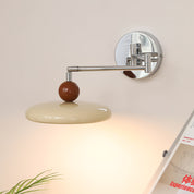 Modern Wall Lamp | Adjustable Swing Arm Wall Light | Stylish Wall Sconces | LED Reading Fixture | Lola Swing Arm Wall Lamp 1