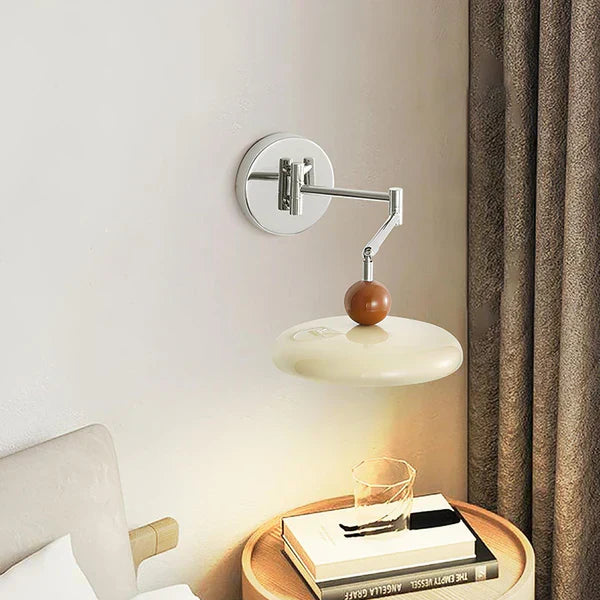 Modern Wall Lamp | Adjustable Swing Arm Wall Light | Stylish Wall Sconces | LED Reading Fixture | Lola Swing Arm Wall Lamp 4
