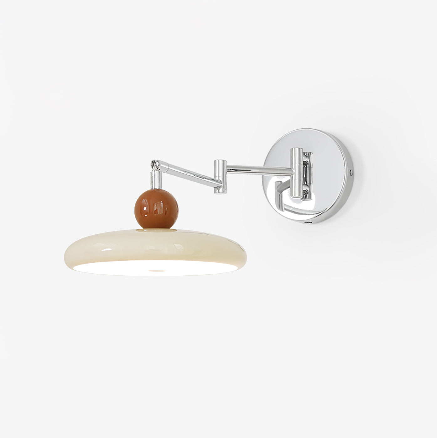 Modern Wall Lamp | Adjustable Swing Arm Wall Light | Stylish Wall Sconces | LED Reading Fixture | Lola Swing Arm Wall Lamp 6