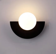 Modern Wall Lamp | Stylish Wall Sconces | LED Wall Lights Indoor | Nordic Design Wall Lighting | Elegant Semicircle Wall Fixture 0