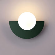 Modern Wall Lamp | Stylish Wall Sconces | LED Wall Lights Indoor | Nordic Design Wall Lighting | Elegant Semicircle Wall Fixture 11