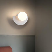 Modern Wall Lamp | Stylish Wall Sconces | LED Wall Lights Indoor | Nordic Design Wall Lighting | Elegant Semicircle Wall Fixture 4