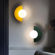Modern Wall Lamp | Stylish Wall Sconces | LED Wall Lights Indoor | Nordic Design Wall Lighting | Elegant Semicircle Wall Fixture 6