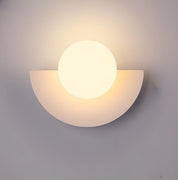 Modern Wall Lamp | Stylish Wall Sconces | LED Wall Lights Indoor | Nordic Design Wall Lighting | Elegant Semicircle Wall Fixture 9