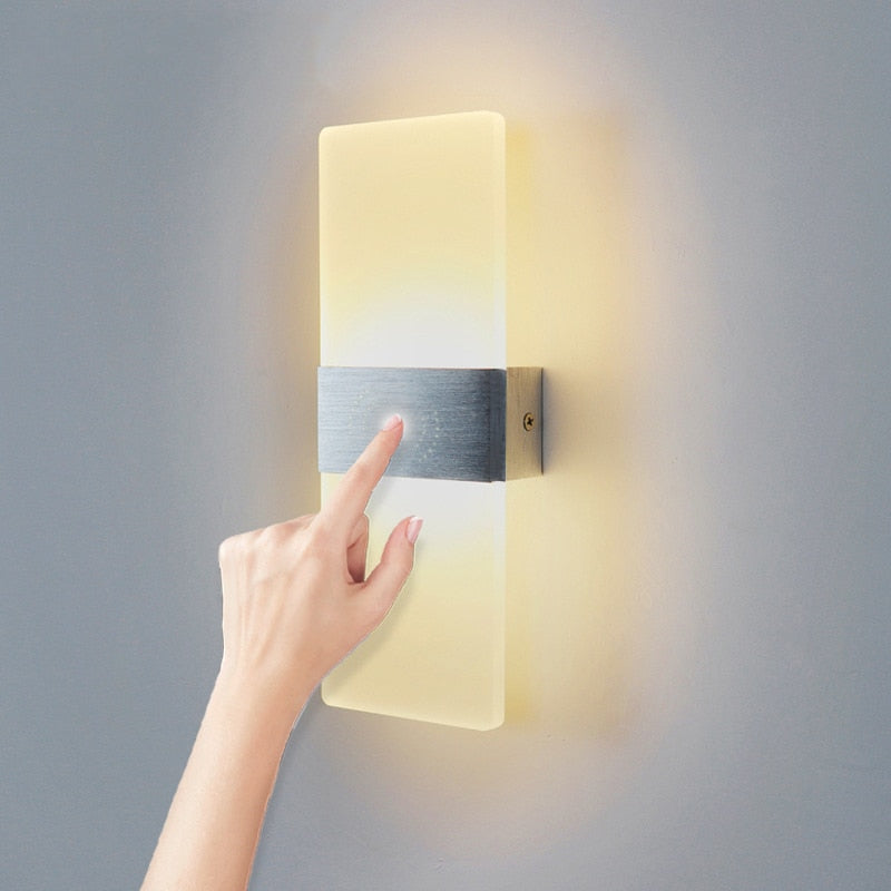 Modern Wall Lamp | Touch Sensor Wall Lights | Stylish Wall Sconces | LED Indoor Lighting Fixture | Nordic Design Wall Light for Home 3