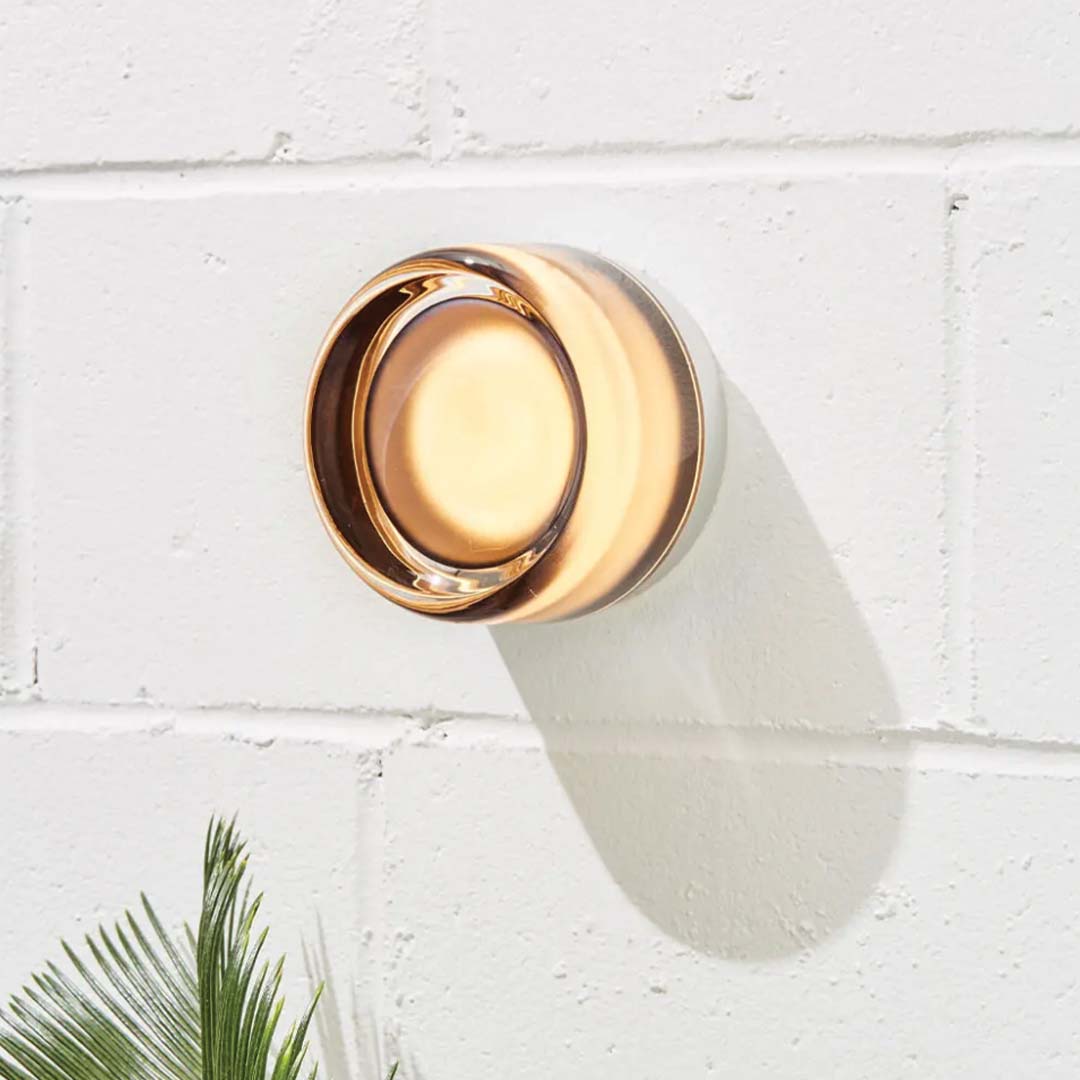 Modern Wall Sconce Light | Stylish Bathroom Wall Lights | Versatile LED Wall Lamp | Compact Acrylic Fixture | Dimple Sconce for Home Decor 1