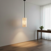 Nordic Alabaster Pendant Light | Modern Ceiling Light Fixture | Stylish Hanging Lights | Elegant Kitchen Pendant Lighting | Unique Hand Carved Lamp 1
