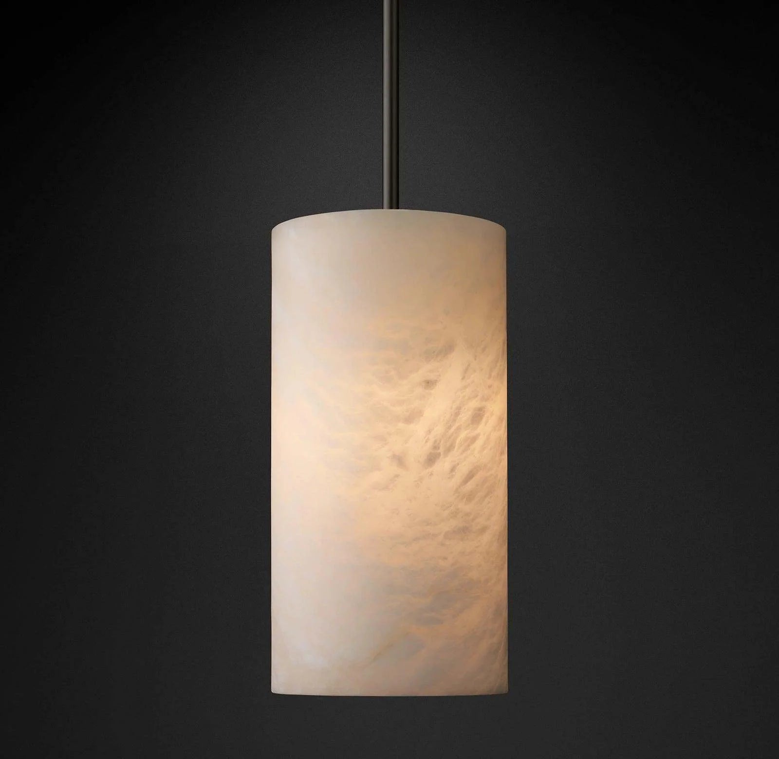Nordic Alabaster Pendant Light | Modern Ceiling Light Fixture | Stylish Hanging Lights | Elegant Kitchen Pendant Lighting | Unique Hand Carved Lamp 9