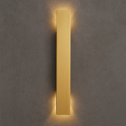 Outdoor Wall Light | Modern Outdoor Wall Lights | Weatherproof LED Wall Lantern | Exterior Wall Lights | Golden Garden Wall Light 4