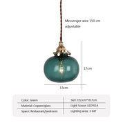 Retro Glass Pendant Light | Modern Kitchen Pendant Lighting | Stylish Hanging Lights | Dimmable Ceiling Fixture | Kaolak Pendant Light for Home 3