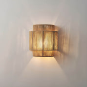 Rope Wall Light Fixture | Eco-Friendly Wall Lamp | LED Sconce Light | Cozy Wall Sconces | Rustic Decorative Wall Light for Home 5