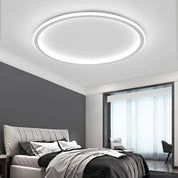 Scandinavian Ceiling Light | Modern Flush Mount Ceiling Light | LED Ceiling Lights for Living Room | Minimalist Round Fixture | AuroraGlobe LED Light 4