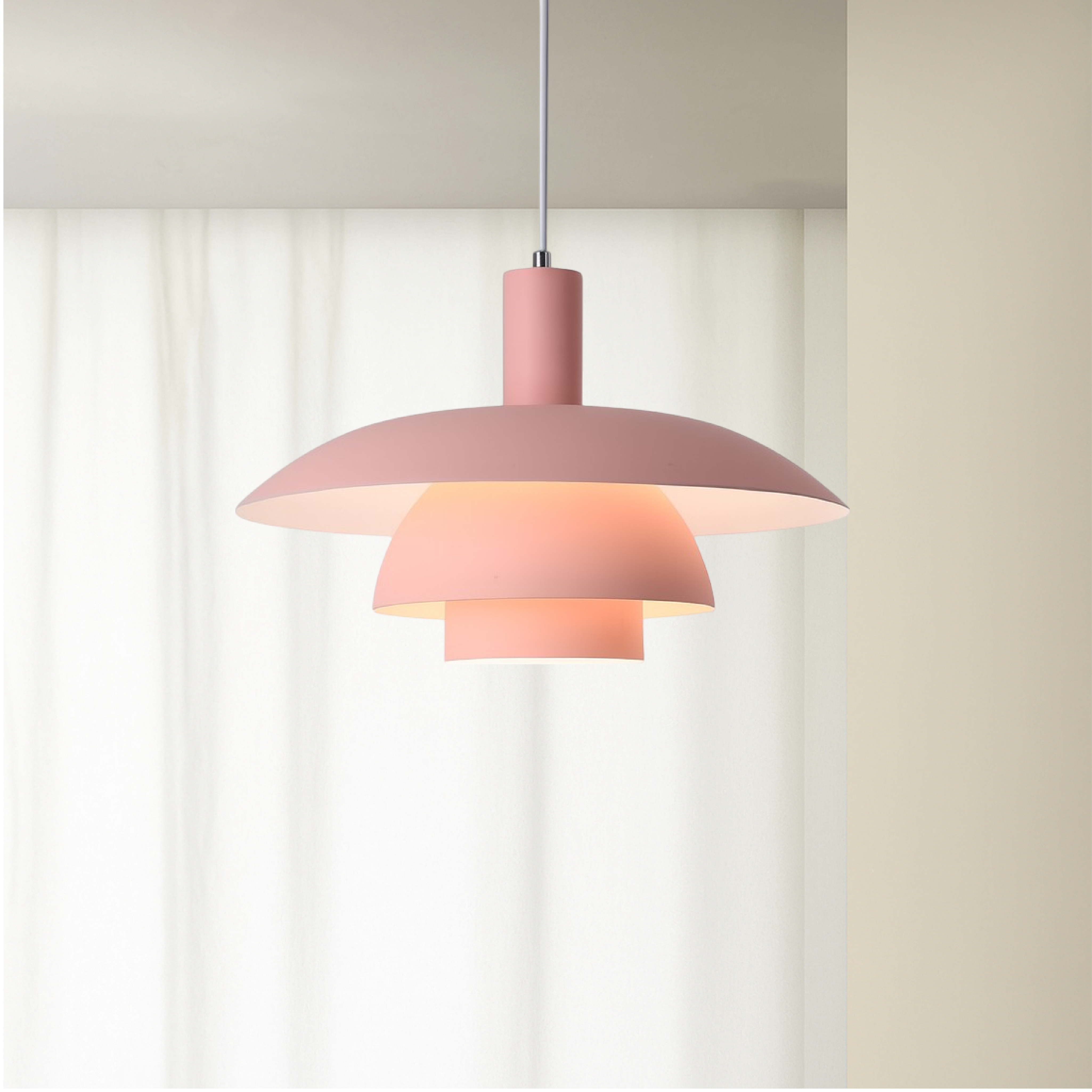 Scandinavian Pendant Light | Minimalist Kitchen Pendant Lighting | Eco-Friendly Hanging Light | Modern LED Ceiling Fixture | Irda's Danish Style Pendant Light 12