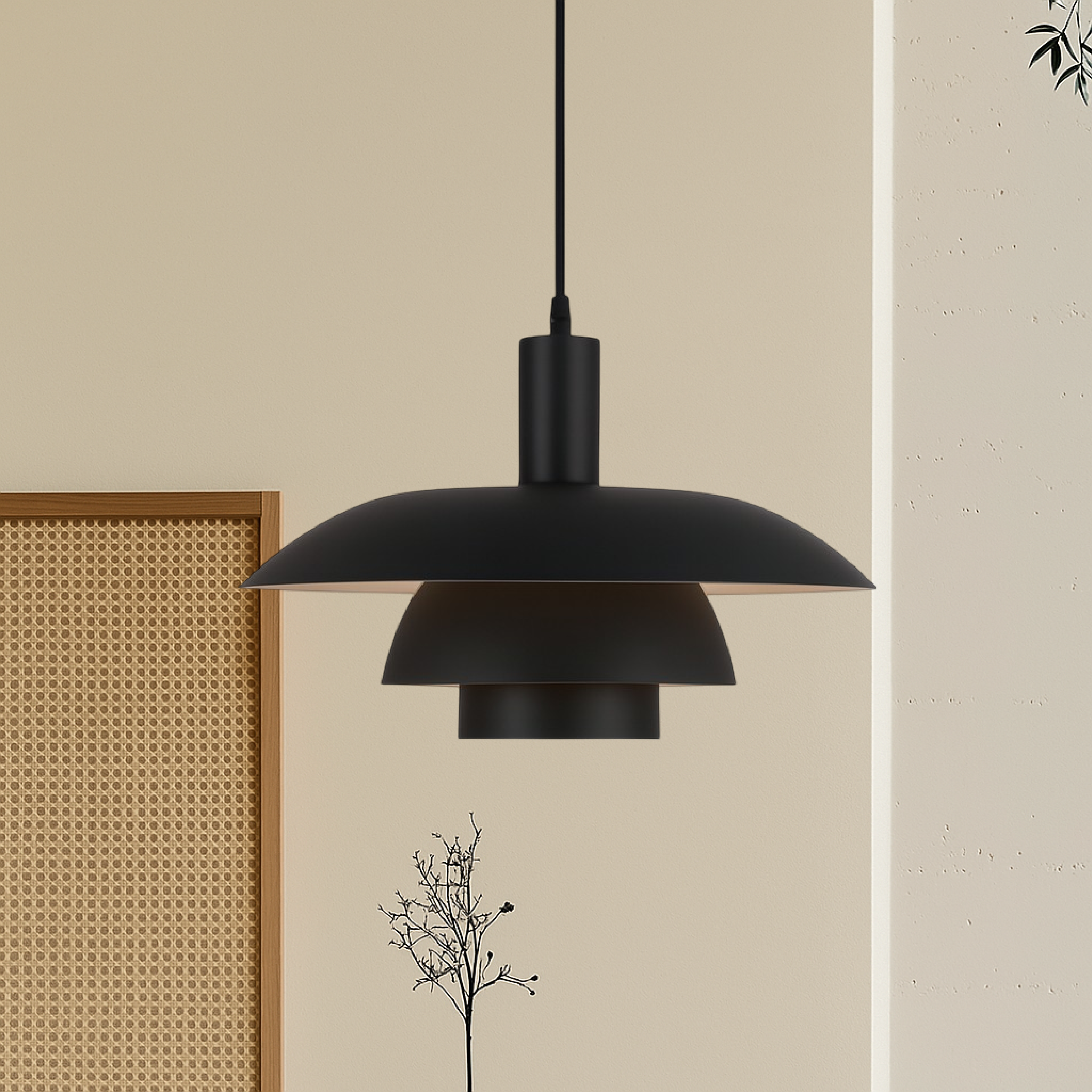 Scandinavian Pendant Light | Minimalist Kitchen Pendant Lighting | Eco-Friendly Hanging Light | Modern LED Ceiling Fixture | Irda's Danish Style Pendant Light 13