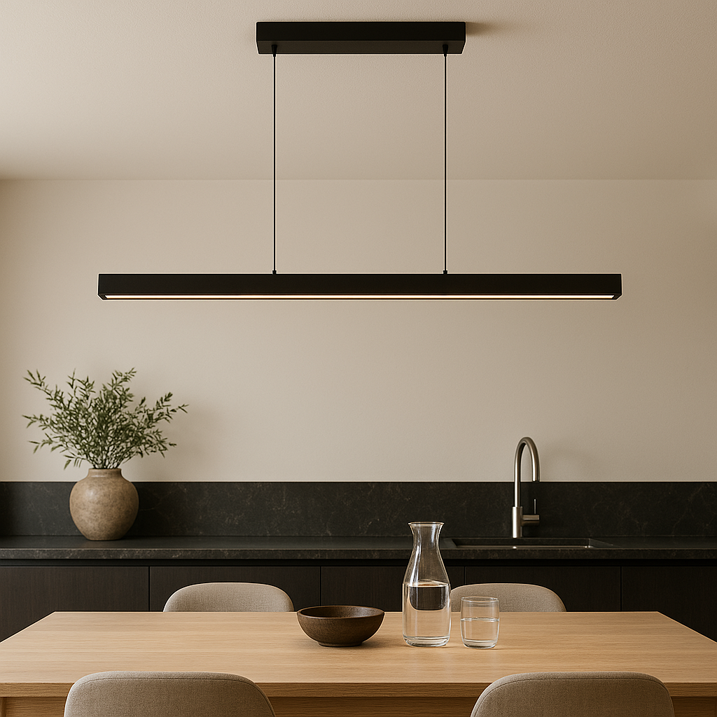 Scandinavian Pendant Light | Modern Kitchen Island Lighting | Adjustable Hanging Fixture | LED Ceiling Light | Scandibeam Pendant Lamp for Home 4