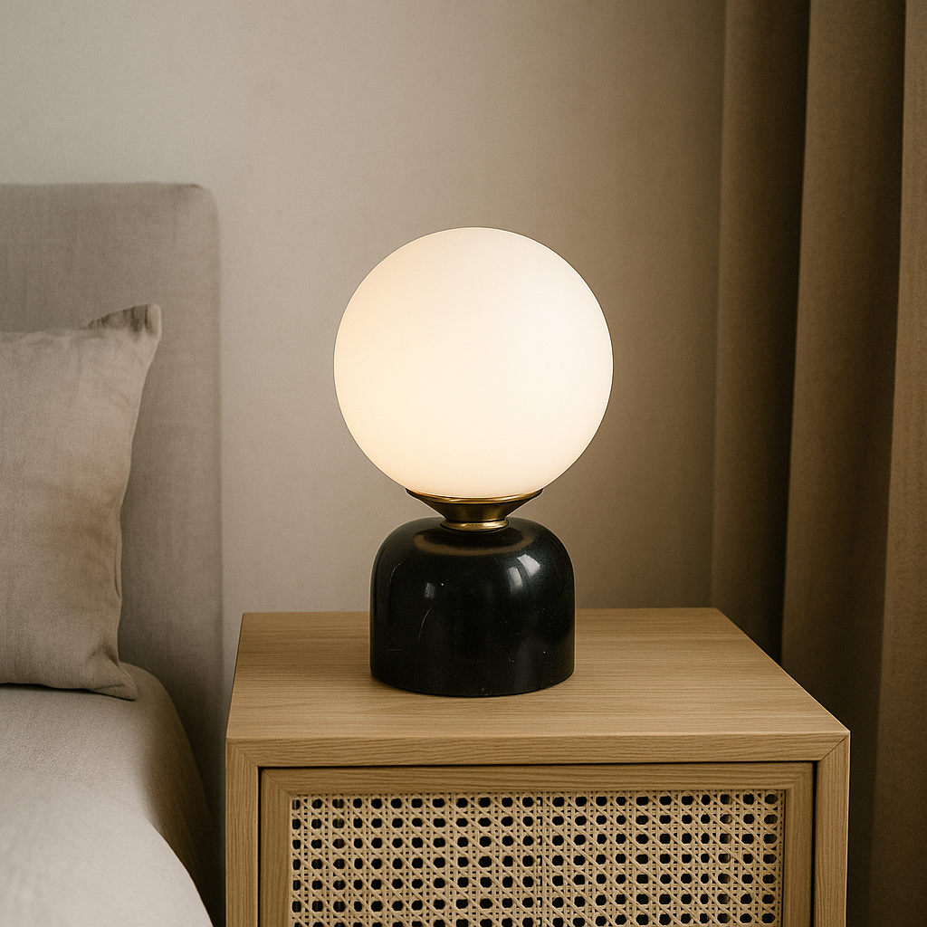 Scandinavian Table Lamp | Modern LED Light | Minimalist Design Fixture | Elegant Home Lighting | Hindsa Table Lamp for Dining Room 2